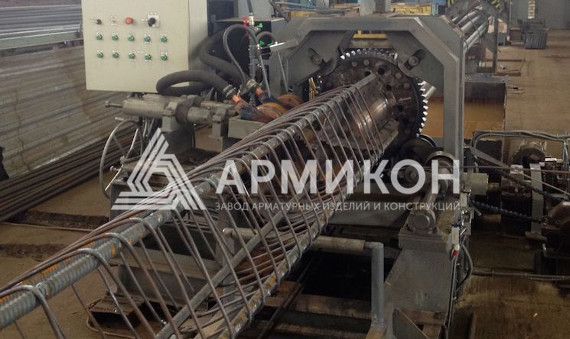 Мобильное производство каркасов свай «АРМИКОН»